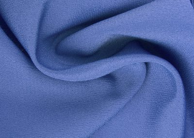 CARLOTTA Polyester Solid – Blue