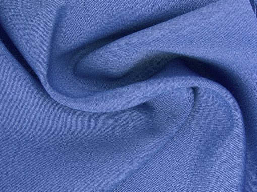 CARLOTTA Polyester Solid – Blue
