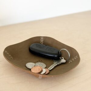 Leather Catch All Tray