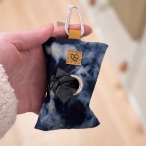 Poop Bag Holder - Denim