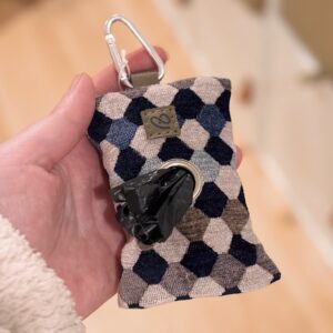 Poop Bag Holder - Blue Hex