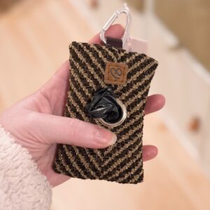 Poop Bag Holder - Herringbone
