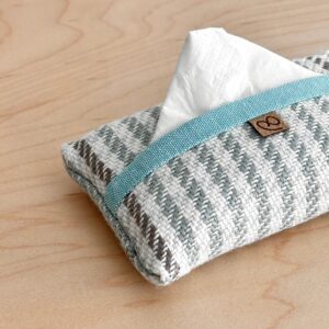 Pocket Tissue Holder - Bennett Aqua